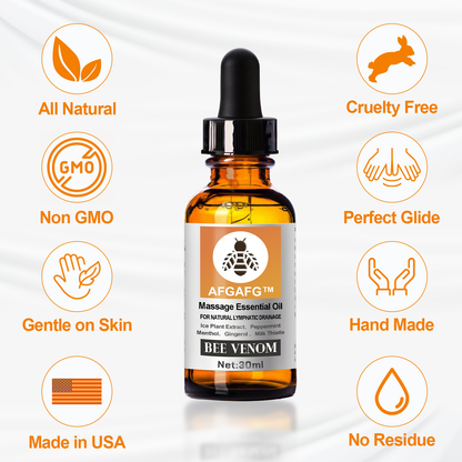 🏆AFGAFG™🐝🐝 𝐁𝐞𝐞 𝐕𝐞𝐧𝐨𝐦 𝐋𝐲𝐦𝐩𝐡𝐚𝐭𝐢𝐜 𝐃𝐫𝐚𝐢𝐧𝐚𝐠𝐞 Massage Essential Oil 🔥𝐋𝐢𝐦𝐢𝐭𝐞𝐝 𝐭𝐢𝐦𝐞 7𝟎% 𝐎𝐅𝐅🔥(𝚂𝚞𝚒𝚝𝚊𝚋𝚕𝚎 𝚏𝚘𝚛 𝚞𝚜𝚎 𝚋𝚢 𝚒𝚗𝚍𝚒𝚟𝚒𝚍𝚞𝚊𝚕𝚜 𝚘𝚏 𝚊𝚕𝚕 𝚊𝚐𝚎𝚜)